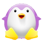 purple penguin